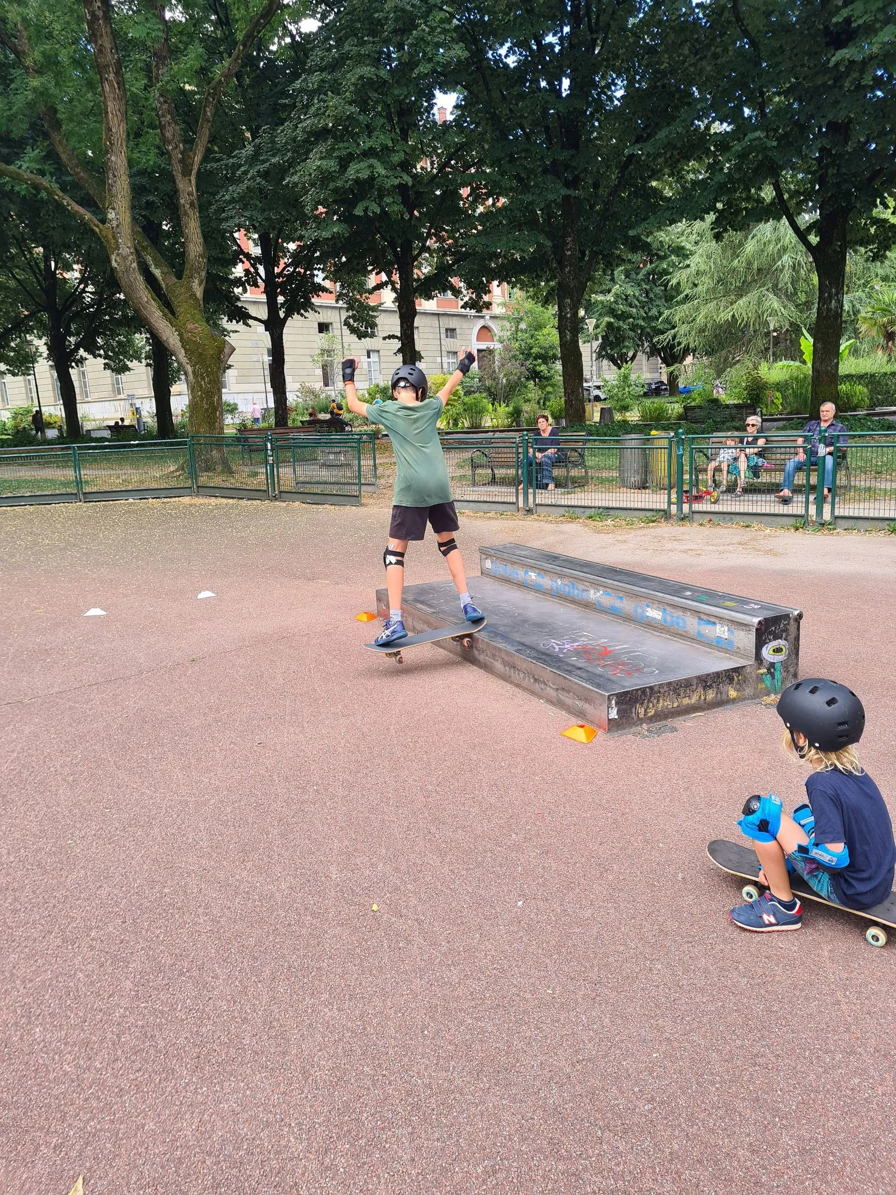 Session de perfectionnement dans le bowl